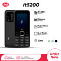 itel it5200 Feature Phone | 2.4″ Bright Big Screen | 1,500mAh Big Battery | 2,000 Contacts Memory | Dial Large Fonts | Super Stereo Speakers | PTA Approved & 12 Month's Official Warranty. 