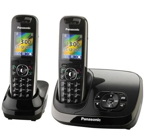 KX-TG8521E Color Display Dual intercom plus PTCL Wireless landline Phone with 04 New Rechargeable Cells