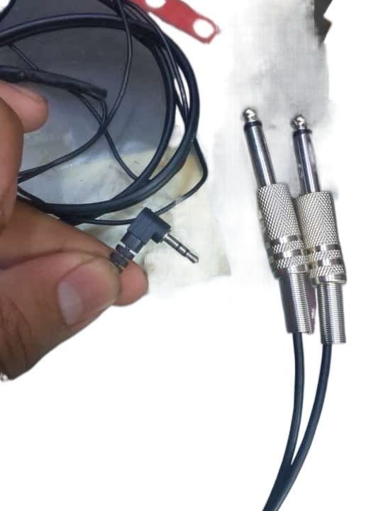Ptcl Phone to Mixer Audio & Mic Cable