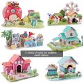 Toddler 3D Puzzle DIY Small Two-Piece Kids Puzzle Education Farm Orchard Villa Playground Puzzle Toys Gift For Boys Girls. 