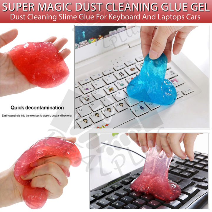 Universal Cleaning Glue Super Clean Magic Dust Cleaning Slime Glue For Keyboard And Laptops Cars