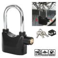 Smart Alarm Lock - Padlock With Keys - 110 Db Tala Lock - Motion Sensor Alarm - Security Alarm For Bike - Antitheft Cycle,Shop & Bike Lock - Water,Dust & Rust Proof - With 3 Keys - Bike Accesories. 