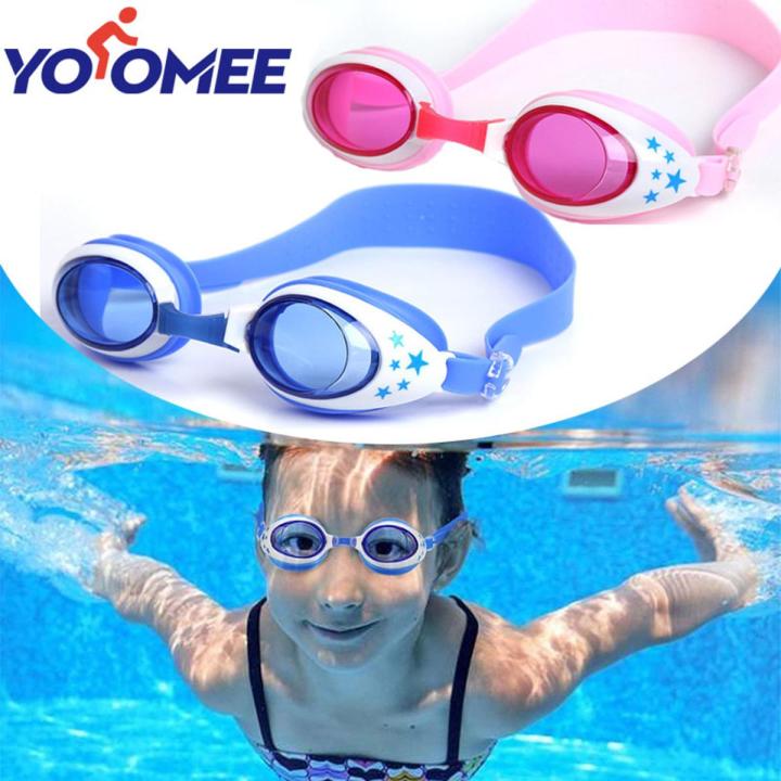 Yoomee 1 Pcs Kids Swimming Goggles ，Children Anti Fog UV Protection Goggles Boys Girls