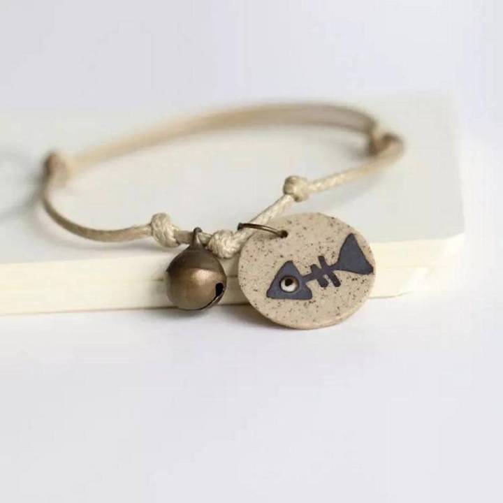Fish Skull Sketch Bracelet Fashion Jewelry for Ladies