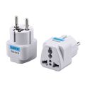 Foot Travel Adapter 3 To 2 Legs / Plug Adapter / Over Plug / Adapter Plug Socket Connection. 