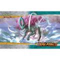 【Simple 3C】Pokemon PTCG Battle Card Table Mat Mat Jolteon Rayquaza Suicune Entei 600x375x2mm DIY Double Kids Toy Gift. 