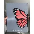Butterfly Canvas acrylic painting (3 sizes available) for condo Appartments new home, dinning room, kitchen, coffee shop, bedroom, drawing room, gift for wedding, birthday, new year, school, college, handmade home decor product, art gallery,. 