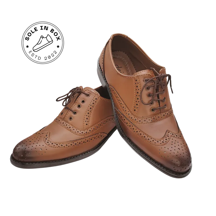 Dejavu%20Premium%20Range%20Brown%20Leather%20Shoes%20by%20Sole%20in%20Box%20-%20Image%207