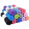 Yoga Mat 6MM Thick Non Slip Fitness Exercise Mat with Carrying Strap-Workout Mat for Yoga, Pilates and Floor Exercises. 