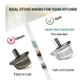 2Piece Gas Stove Knobs 5304525746 Range Replacement Knobs Replacement Parts Accessories Compatible for Gas Range Oven Stove. 