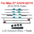 New LCD Display Adhesive Strips Sticker Tape for iMac 21.5 A1418 A2116 27 A1419 A2115 2012 2013 2014 2015 2017 Year. 