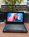 Lenovo ThinkPad Yoga 11e 11.6-inch Touch Screen 360 Convertible Laptop 4gb ram | 16 GB | 128 SD CARD. 
