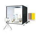 MAAOZ New 40 to 80 cm Photo Studio Box Photography Backdrop Portable Softbox LED Light Photo Box Fold Photo Studio Soft Box. 