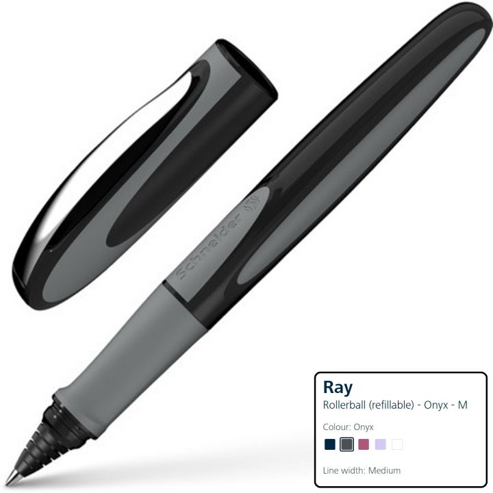 Schneider RAY Rollerball Ink Pen (Refillable) Cartridge Rollerball Pen (Made in Germany) Schneider ink pen - Schneider Fountain pen