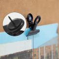 30Pcs Black Push Pins Clips with Thumb Tacks Set. 
