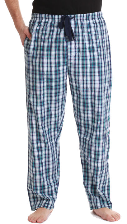 (Pack%20of%203)%20Men's%20Checkered%20Cotton%20Trousers%20%E2%80%93%20Comfortable%20Elastic%20Waist,%20Summer%20Casual%20with%20Pockets%20-%20Image%206