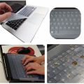 15.6-Inch Waterproof Laptop Keyboard Protective Film Dust proof Silicone Keyboard Film Cover For Laptop. 