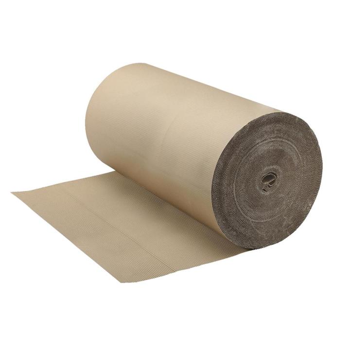 20 Inch Wide 200 Feet Length Cardboard Paper Wrap Corrugated Paper Packing Roll Reel High Quality