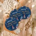 CUSTOMIZED Nikkah Mubarak Mithai Cupcake Toppers Pack of 12, Perfect for Engagement & Wedding Party Celebration, 2.5 inches mini Toppers. 