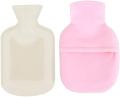 Hot Water Heating Pad Rubber Bag For Pain Relief Massage Hot Water Bag. 