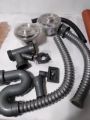 Sink waste Double bowl kitchen pipe kit fitting complete. 
