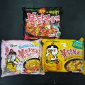 Samyang Hot Chicken Flavour Ramen Carbonara (Limited Edition) 130g | Samyang Carbbo-Buldak Roasted Chicken Ramen (130g/0.3pound) /Ramen/Instant noodle/Instant Food/Spicy ramen | 1 pack only. 