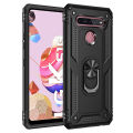For LG K40 K40S K50 K50S K51 K51S K52 K53 K61 K22 K31 K71 K92 5G Case Shockproof Armor Car Holder Ring Case for LG Q60 Q51 Q61. 