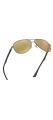 Ray-Ban Carbon Fiber Pilot Metal Frame Brown Mirror, Polarized Lenses-RB8313-004/N3-61. 