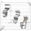 5 Pieces Vinyl Siding Hooks Hanger Outdoor Hook for Festival Garden Flat Head. 