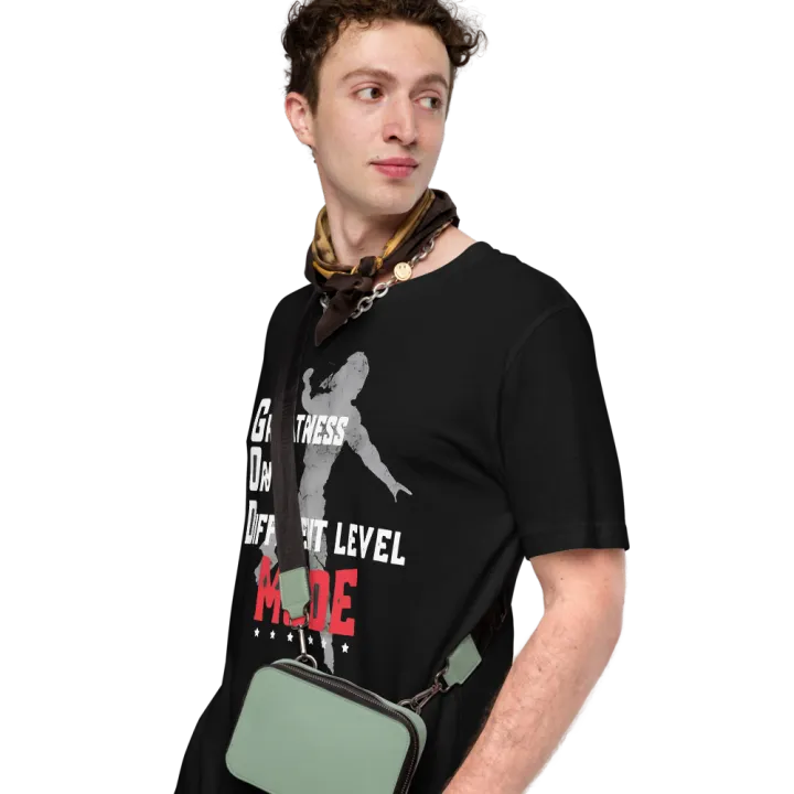 Roman%20Reigns%20"Greatness%20on%20a%20Different%20Level%20MODE"%20Premium%20Cotton%20T-Shirt%20-%20Image%204