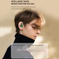 5.2 Bluetooth-compatible Wireless Earphone Waterproof Subwoofer Sports In-ear Headphone. 