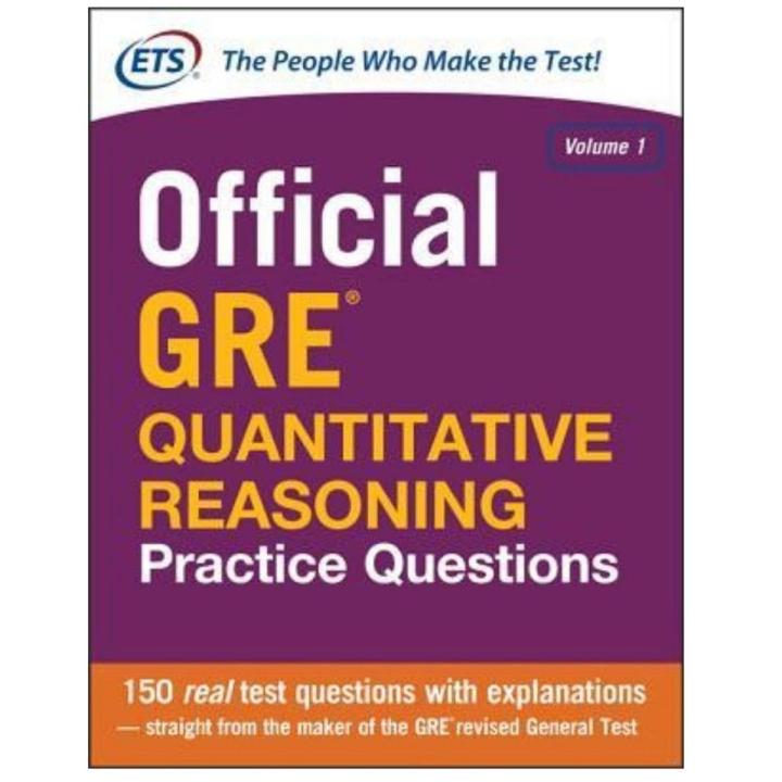 Official GRE Quantitative Reasoning Practice Questions
