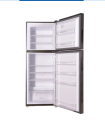Haier HRF 306 EPB / EPR Refrigerator / Glass Door / 11 CFT / 276 LTR / Medium Size /  E-Star Series / With 10 Years Official Warranty. 