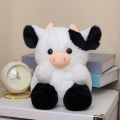 3d Cow Plush Adorable Strawberry Cow Plush Toy Perfect Sleeping Companion Home Decor Great Birthday Gift for Kids Adults Cow Plush Doll. 