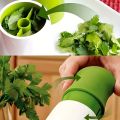 Herbs Grinder Manual, Multifunctional Stainless Steel Chopper for Dhanya, Podina, Coriander, and Mint Leaves - High-Quality Hand Crusher for All Herbs. 