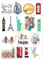 10 Pcs World Tour Places Stickers Pack for Laptop Desk Notebook Phone DIY Stickers - JangoMango Store. 