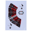 1:300 Saturn V Rocket Paper Model DIY Puzzle Manual Space 3D Origami Paper Toy. 