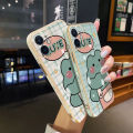 YIWESAN Case For Huawei Mate 20 Pro Case Cartoon Cute Luck Monsters Side New Design Phone Case Square Edge Pattern Silicone Softcase Luxury Plating Casing Full Cover Camera Shockproof Protection Cases. 