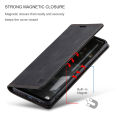 lthmy for Samsung Galaxy A53 5G Vintage Leather Flip Cover Stand Magnetic Closure Shockproof Protective Case. 