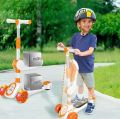 Seat Scooty Body Light WIth Music lights Three-Wheel Scooty for Kids High Quality kids Foldable Scooty Hot Sale! IMPORTED. 