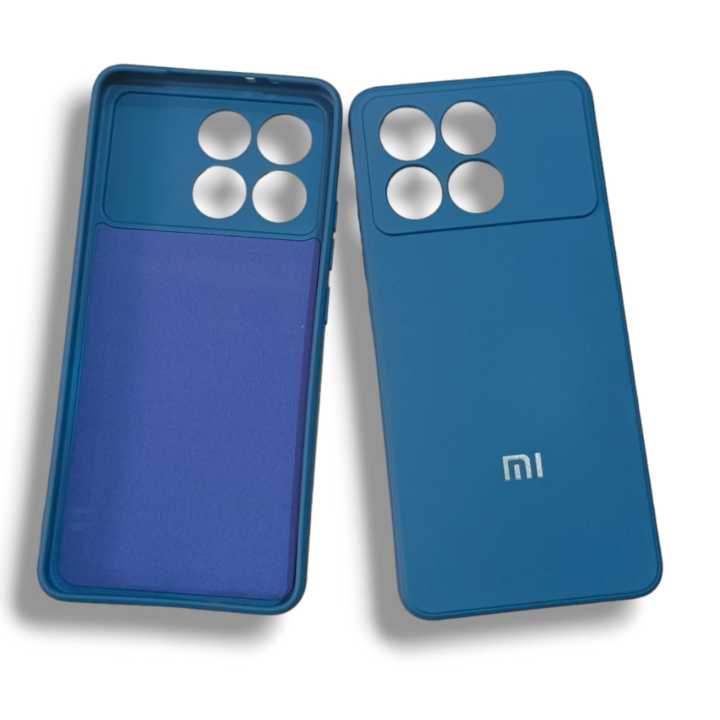 WBWONE Cover per Xiaomi Poco F6 Pro 5G, [Floccaggio in fibra