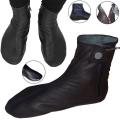 Halal Cow Leather Socks Mozay For Hajj & Umrah Slipper With Zip and Button - Single Piece Leather - Unisex. 
