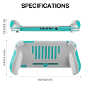 Grip Case for Nintendo Switch Lite Protective Shell Cover Vented Comfort Enhance Ergonomic Grips. 