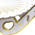 2In1 Cardboard Cake & Cupcake Tray Decor For Decoration Cup Cake Stands Party Supplies Tableware, Celebration Day Festival Dessert Party Decorations, Wedding, Anniversary, Shadi, Mehndi Occasions Cakes Holders Cupcakes Table Ware Fancy Decorations Holder. 