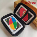 ENRG Storage Hard Case Cover For Carrying Earphone Earbuds Handfree SD Card Fast Charging Cable Charger USB  Wireless Mic Keys Other Mini Accessories Shape Pouch Zipper Fabric Saftey Mini Box Zip Cute Beautiful Travel Stylish. 