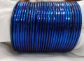 Plain Metal Bangles Blue Color - 24 Bangles size.(2.6 Sawa 2) (Dhai 2.8). 