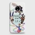 Motorola E4 Cover - SkinLee HQ Hard Case - Friends Circle - SKINLEE-545-1-194-125. 