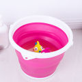 Foldable Silicone Collapsible Outdoor Fishing Pot Durable Camping Bucket 10Liters - AABA MALL. 