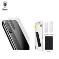 BASEUS  iPhone X / XS Ultra Thin Anti- Fingerprints Anti-Scratch Bubble-Free Back Protector Rear GLASS Film. 