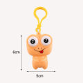 Eye Popping Toy Hanging Children Squeeze Toy Cartoon Keychain. 